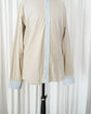 90s PRADA Bi Color Cleric Shirt