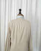90s PRADA Bi Color Cleric Shirt
