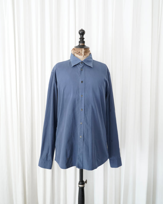 90s PRADA Navy Cotton shirt