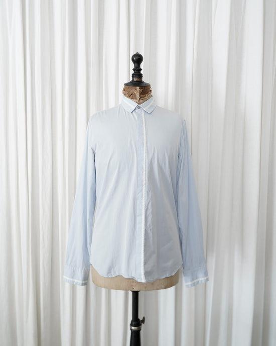 2005AW JIL SANDER Linear White Taped shirt