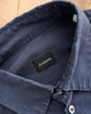 JIL SANDER Navy Silky Poplin Shirt Made in Italy