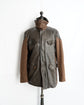 2005aw C.P.COMPANY Made in ITARY Leather switching coat