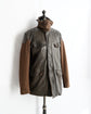 2005aw C.P.COMPANY Made in ITARY Leather switching coat