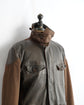 2005aw C.P.COMPANY Made in ITARY Leather switching coat