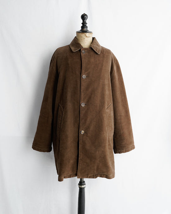 C.P.COMPANY Made in ITARY brown moleskin work coat