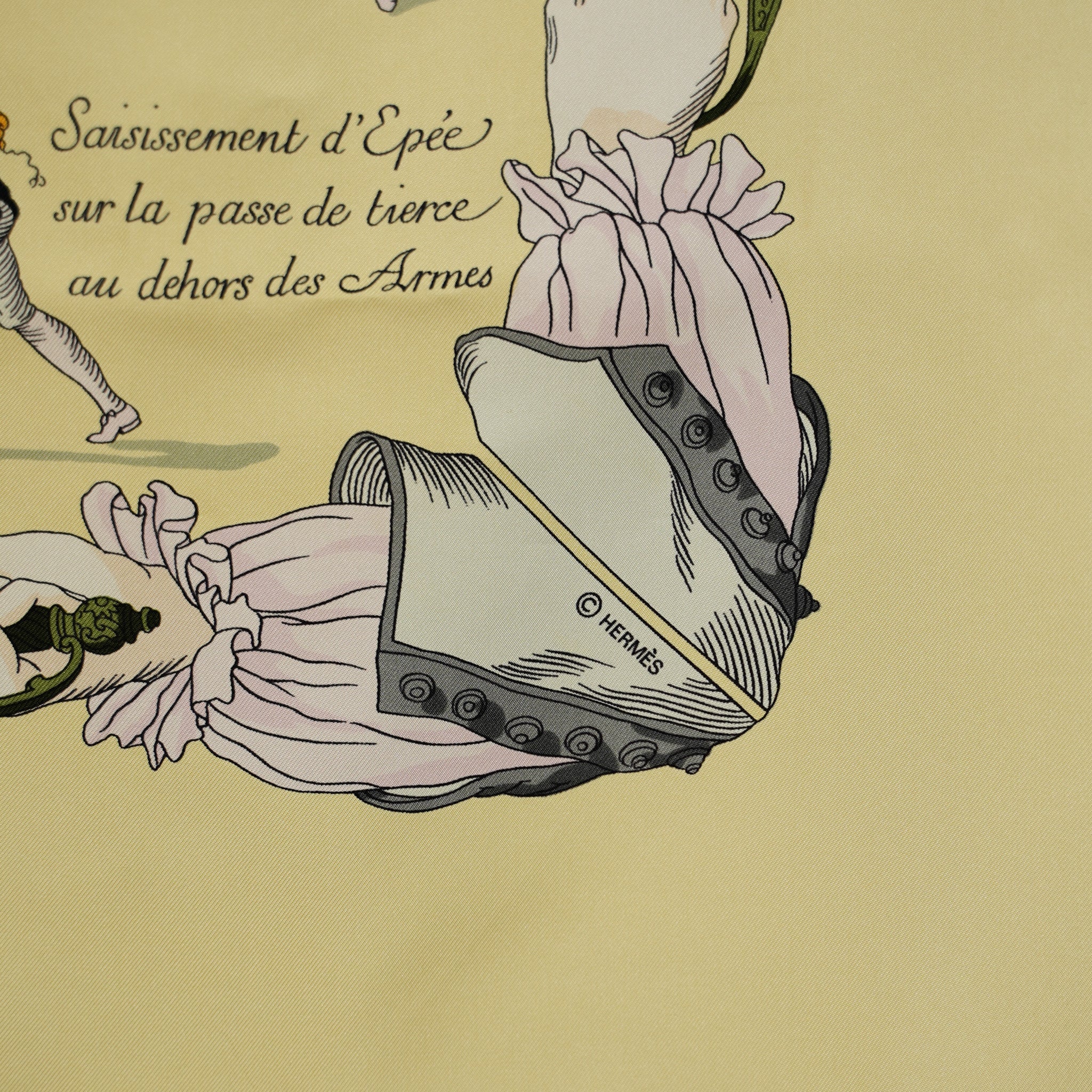 HERMES カレ90 ”TRAITE DES ARMES” – Maison ma Manière