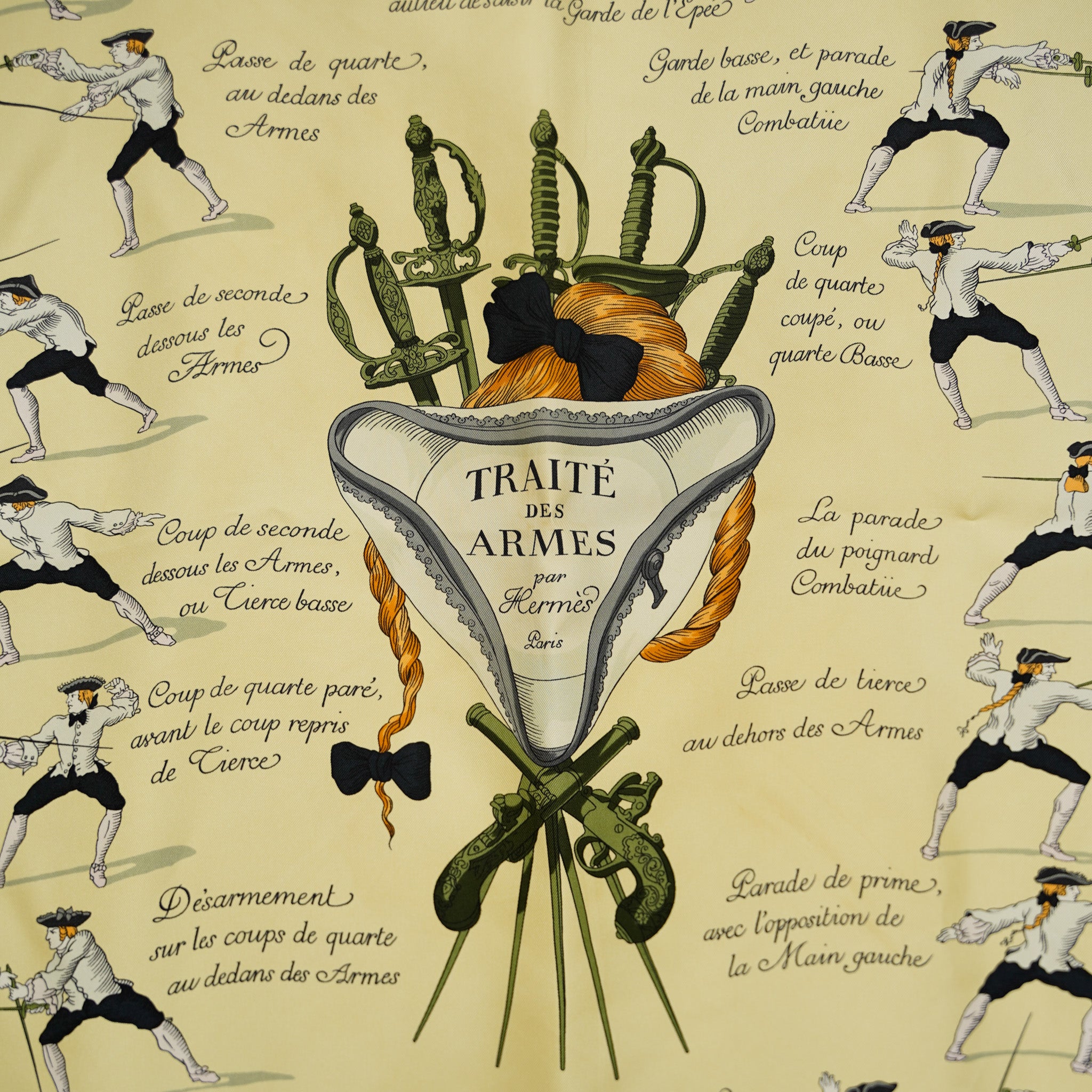 HERMES カレ90 ”TRAITE DES ARMES” – Maison ma Manière