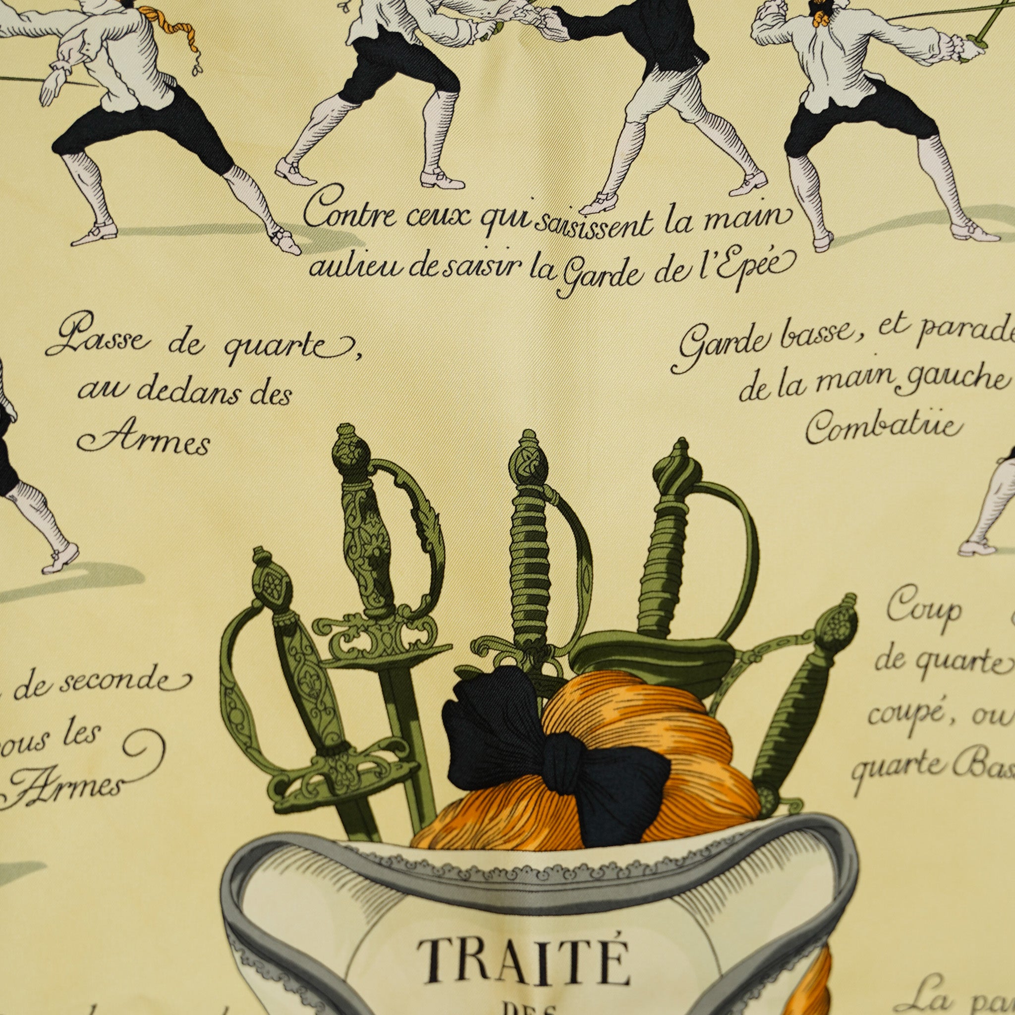 HERMES カレ90 ”TRAITE DES ARMES” – Maison ma Manière