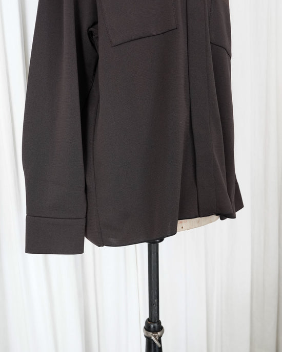 CFCL SOFT MILAN COVERED PLACKET SHIRT