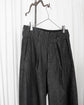 Saby TUCK-BAGGY TYPE3-Stripe Jacquard Denim One Wash-