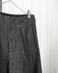 Saby TUCK-BAGGY TYPE3-Stripe Jacquard Denim One Wash-