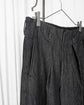 Saby TUCK-BAGGY TYPE3-Stripe Jacquard Denim One Wash-