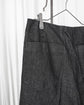 Saby TUCK-BAGGY TYPE3-Stripe Jacquard Denim One Wash-