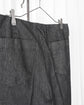 Saby TUCK-BAGGY TYPE3-Stripe Jacquard Denim One Wash-