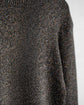 GLITTER RIBBED -KNIT TURTLENECK