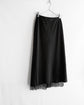 SATIN MIDI SKIRT