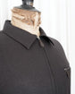 90s HERMÈS Wool Twill Zip Up Shirt Jacket with Selle Buttons Made in France "Dead Stock"