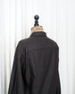 90s HERMÈS Wool Twill Zip Up Shirt Jacket with Selle Buttons Made in France "Dead Stock"