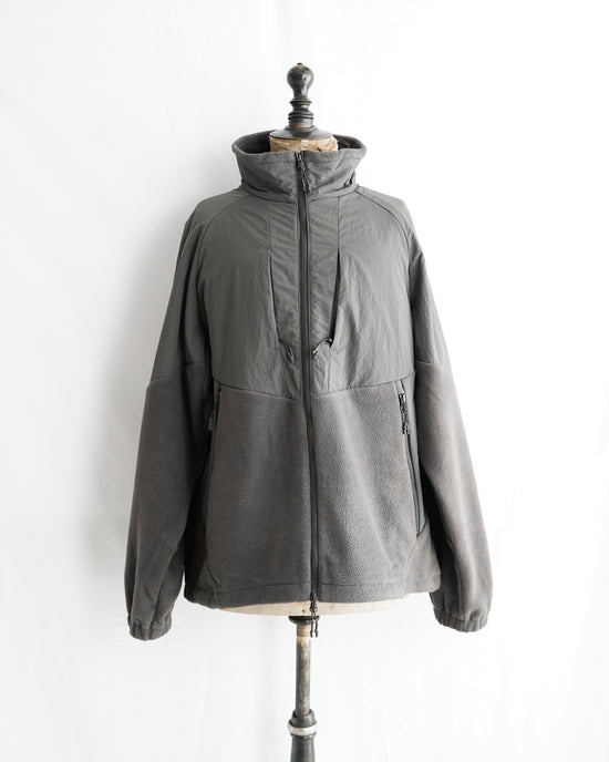 NYLON RIP STOP X FLEECE BLOUSON