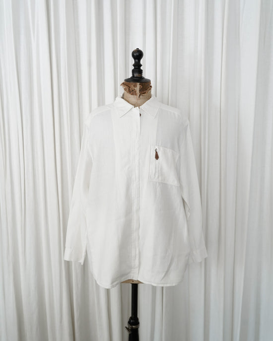 HERMÈS by Martin Margiela  Linen Shirt Jacket