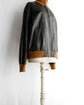 HERMES Made in France Lamb leather short jacket
