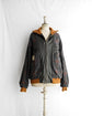 HERMES Made in France Lamb leather short jacket