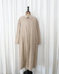 80s HERMÈS Paris "Big Tag" Peach Skin Balmacaan Coat Made in France