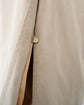 80s HERMÈS Paris "Big Tag" Peach Skin Balmacaan Coat Made in France