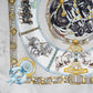 90s HERMES カレ90"Chevaux de Trait"