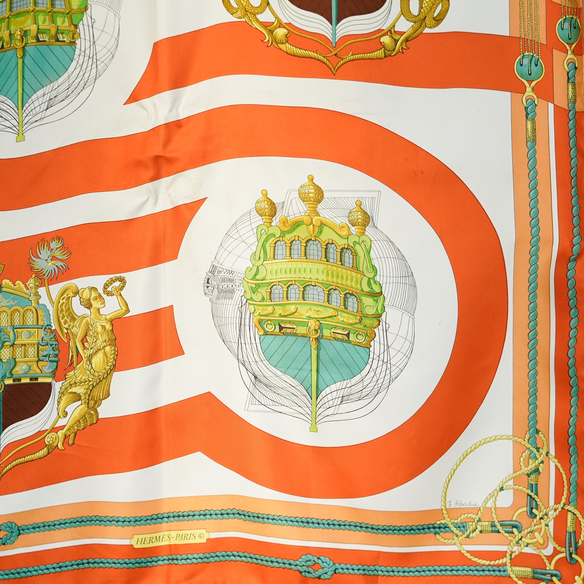 HERMES カレ90 CHATEAUX D'ARRIERE HERMES カレ90 