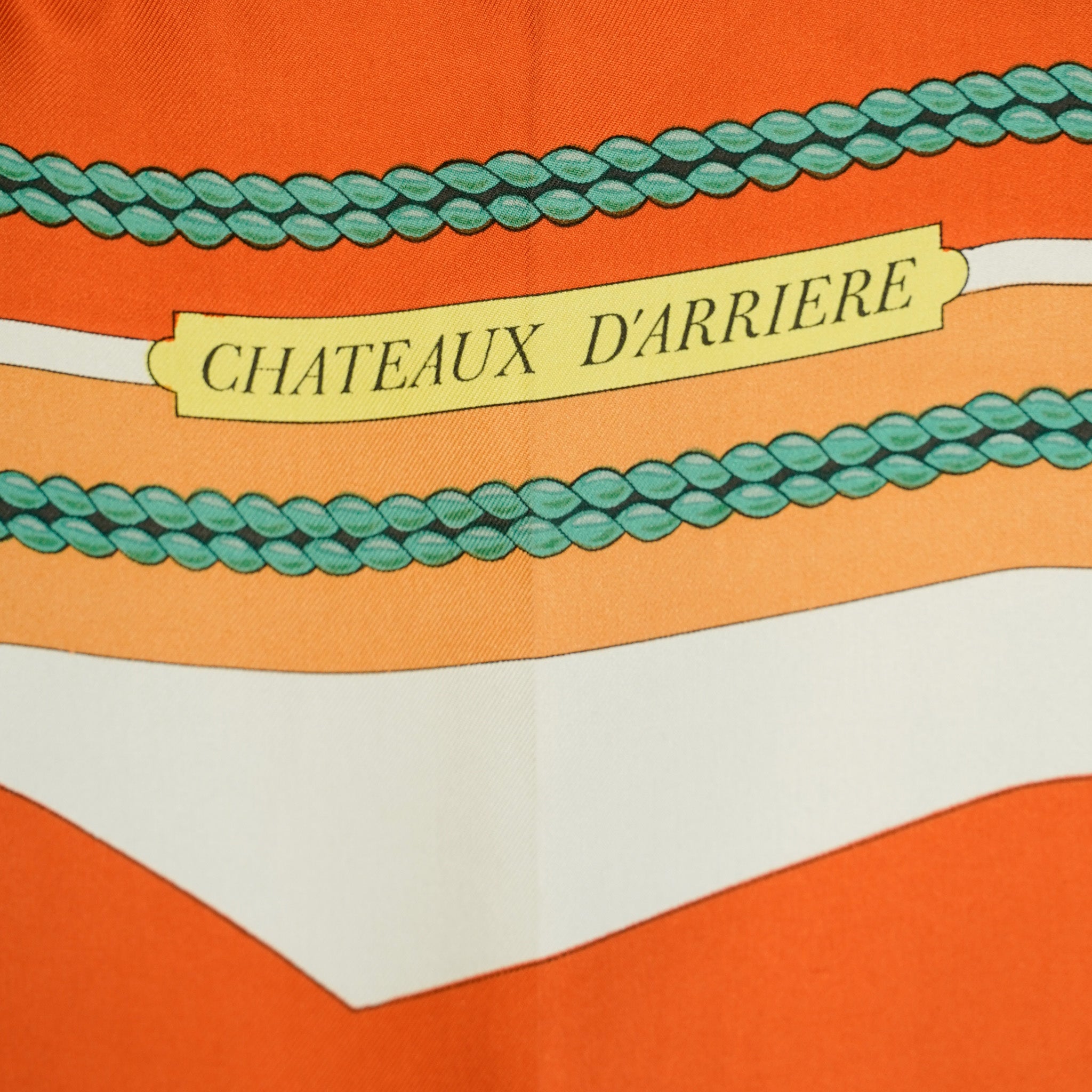 HERMES カレ90 CHATEAUX D'ARRIERE HERMES カレ90 
