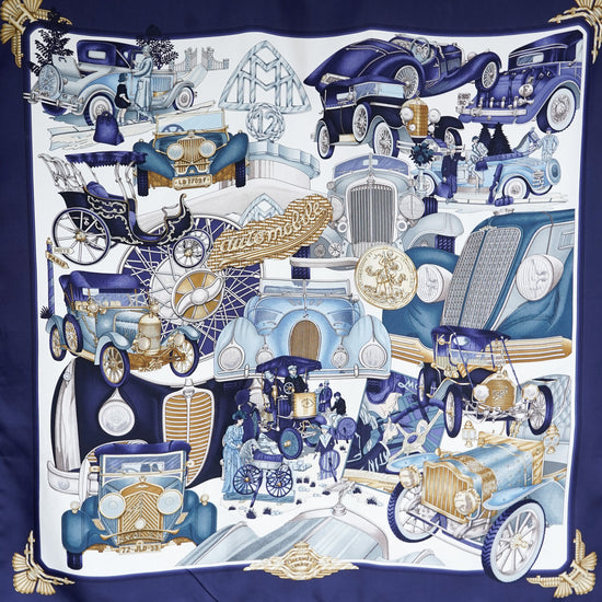 HERMES カレ90"Automobile"