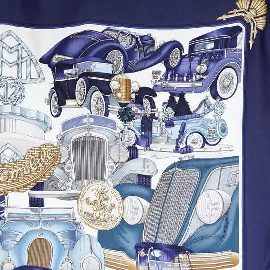 HERMES カレ90"Automobile"