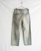 P/DAMAGE DENIM STRAIGHT 5P PANTS