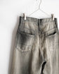 P/DAMAGE DENIM STRAIGHT 5P PANTS