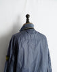 Made in ITARY 2011ss stone island stand collar nylon rib jacket