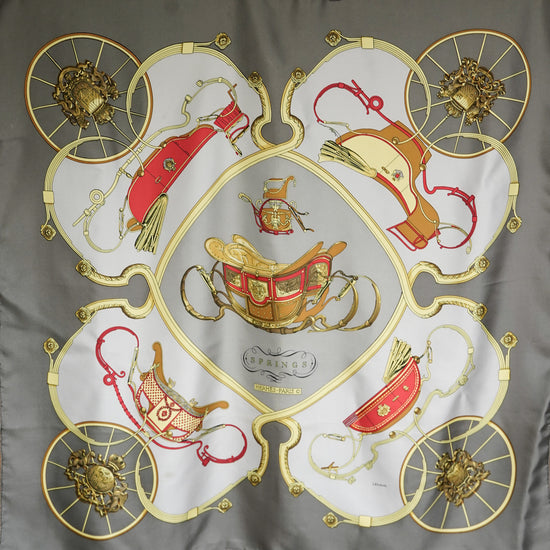 60~80s HERMES カレ90"SPRINGS"