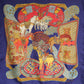 90s HERMES カレ90"ART des STEPPES"