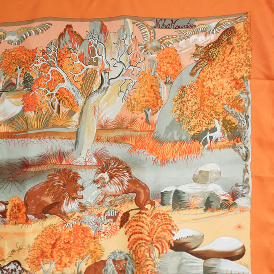 90s HERMES カレ90"Nuba Mountain"