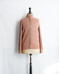 HERMES Made in ITARY Snap button high neck knit jacket