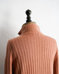 HERMES Made in ITARY Snap button high neck knit jacket