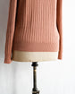 HERMES Made in ITARY Snap button high neck knit jacket