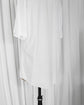 90s HERMÈS Paris  Open Collar Short Sleeve Cotton Shirt  Made in France