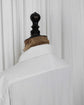 90s HERMÈS Paris  Open Collar Short Sleeve Cotton Shirt  Made in France