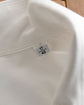 90s HERMÈS Paris  Open Collar Short Sleeve Cotton Shirt  Made in France