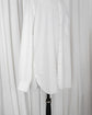 90s HERMÈS Paris  "CHEMISES SUR MESURE" Serie Button Cotton Shirt  Made in France