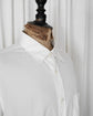 90s HERMÈS Paris  "CHEMISES SUR MESURE" Serie Button Cotton Shirt  Made in France