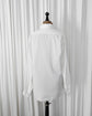 90s HERMÈS Paris  "CHEMISES SUR MESURE" Serie Button Cotton Shirt  Made in France