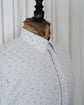 90s HERMÈS Paris  "OXH" Grid Check Jacquard Serie Button Cotton B.D Shirt Made in France