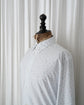 90s HERMÈS Paris  "OXH" Grid Check Jacquard Serie Button Cotton B.D Shirt Made in France